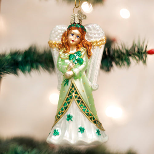 Irish Angel Ornament