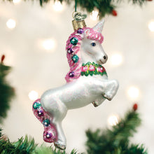 Load image into Gallery viewer, Prancing Unicorn Ornament
