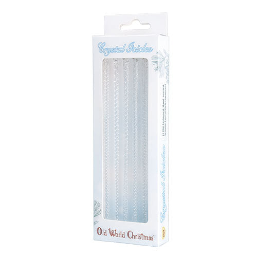 Crystal Icicles Ornament Set of 12