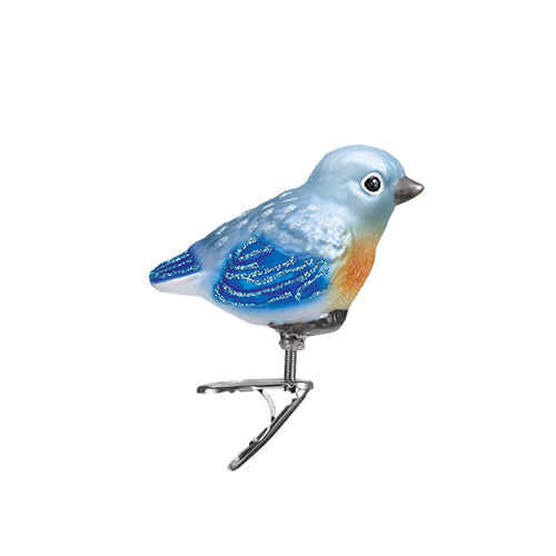 Baby Bluebird Ornament