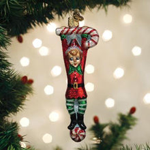 Load image into Gallery viewer, Playful Elf Ornament

