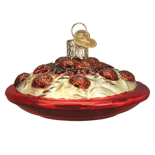 Spaghetti & Meatballs Ornament