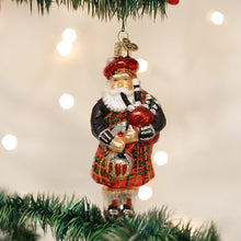 Load image into Gallery viewer, Highland Santa Ornament
