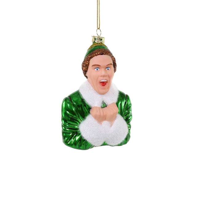 Buddy The Elf-Bust Ornament