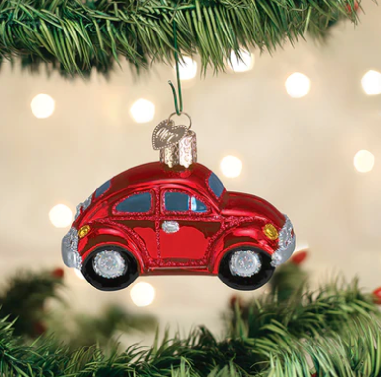 Red Buggy Ornament