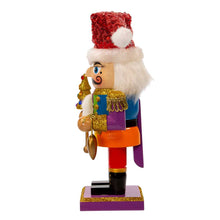 Load image into Gallery viewer, Pride Wooden Nutcracker 10&quot;
