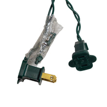 Load image into Gallery viewer, Multicolor LED Faceted C9 Green Wire String 100 Light Set 66&#39;
