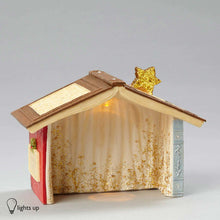 Load image into Gallery viewer, Lighted Nativity Creche
