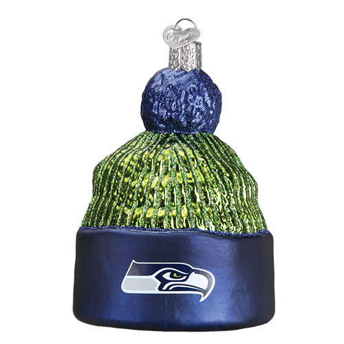 Seattle Seahawks Beanie Ornament