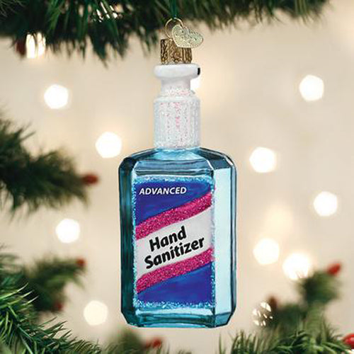 Hand Sanitizer Ornament 4.75