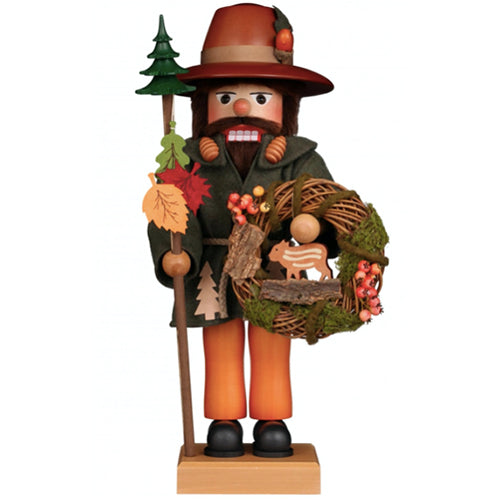 Woodsman with Wreath Nutcracker - Limited to 2,500 Pieces