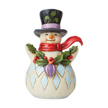Load image into Gallery viewer, Making Things Merry Snowman with Holly Garland Pint Sized
