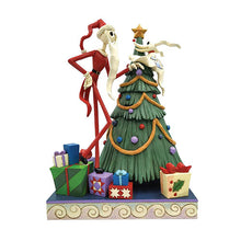 Load image into Gallery viewer, Decking the Halls Santa Jack &amp; Zero with Christmas Tree
