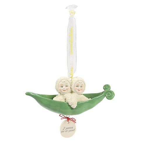 Two Peas in a Pod Ornament