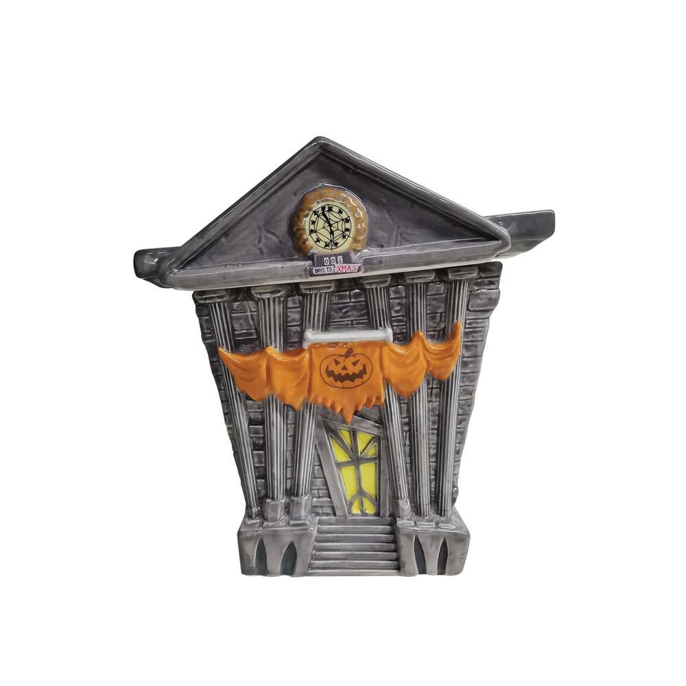 Nightmare Before Christmas Halloweentown City Hall Cookie Jar