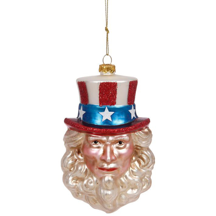 Uncle Sam Ornament 4.5