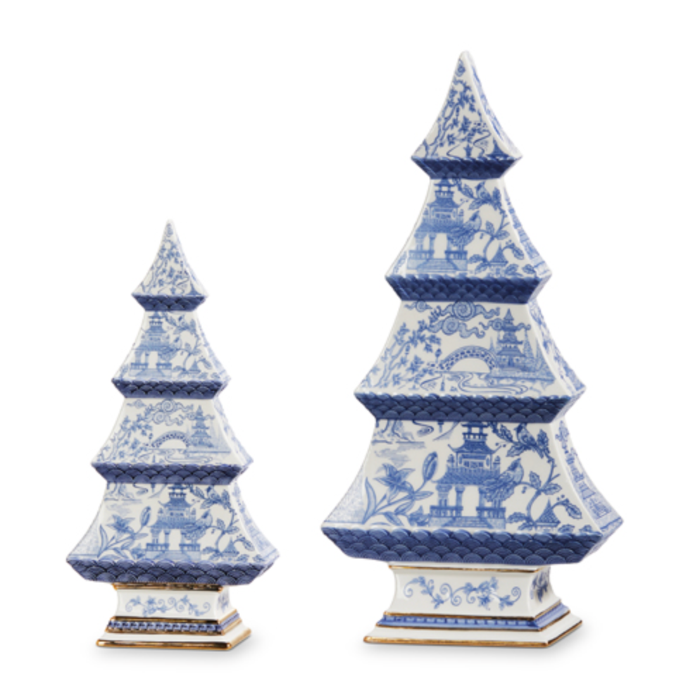 Blue Chinoiserie Trees 9