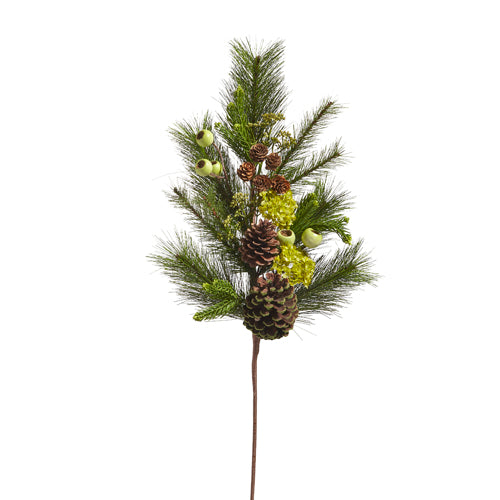 Mixed Pine and Pinecone Spray 28